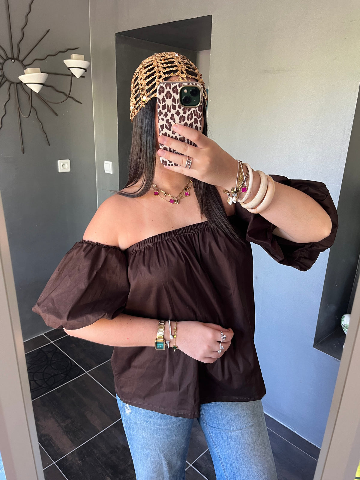 Top marron