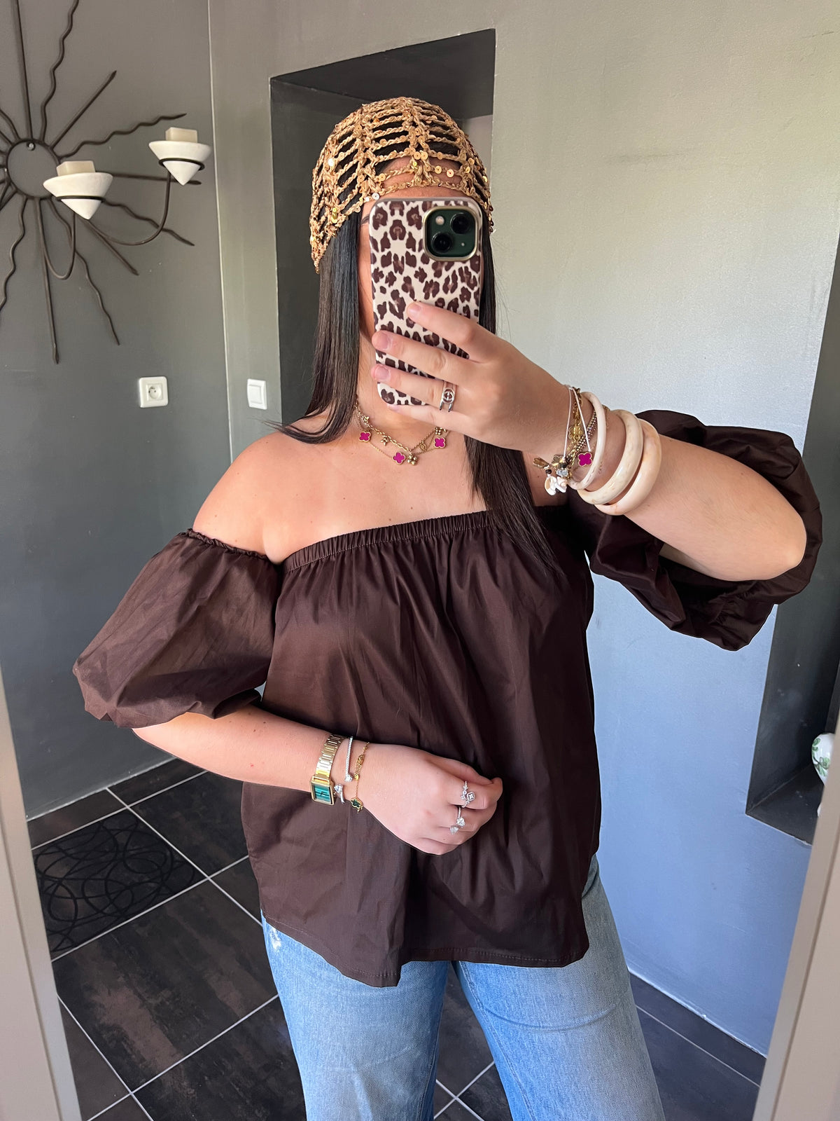 Top marron