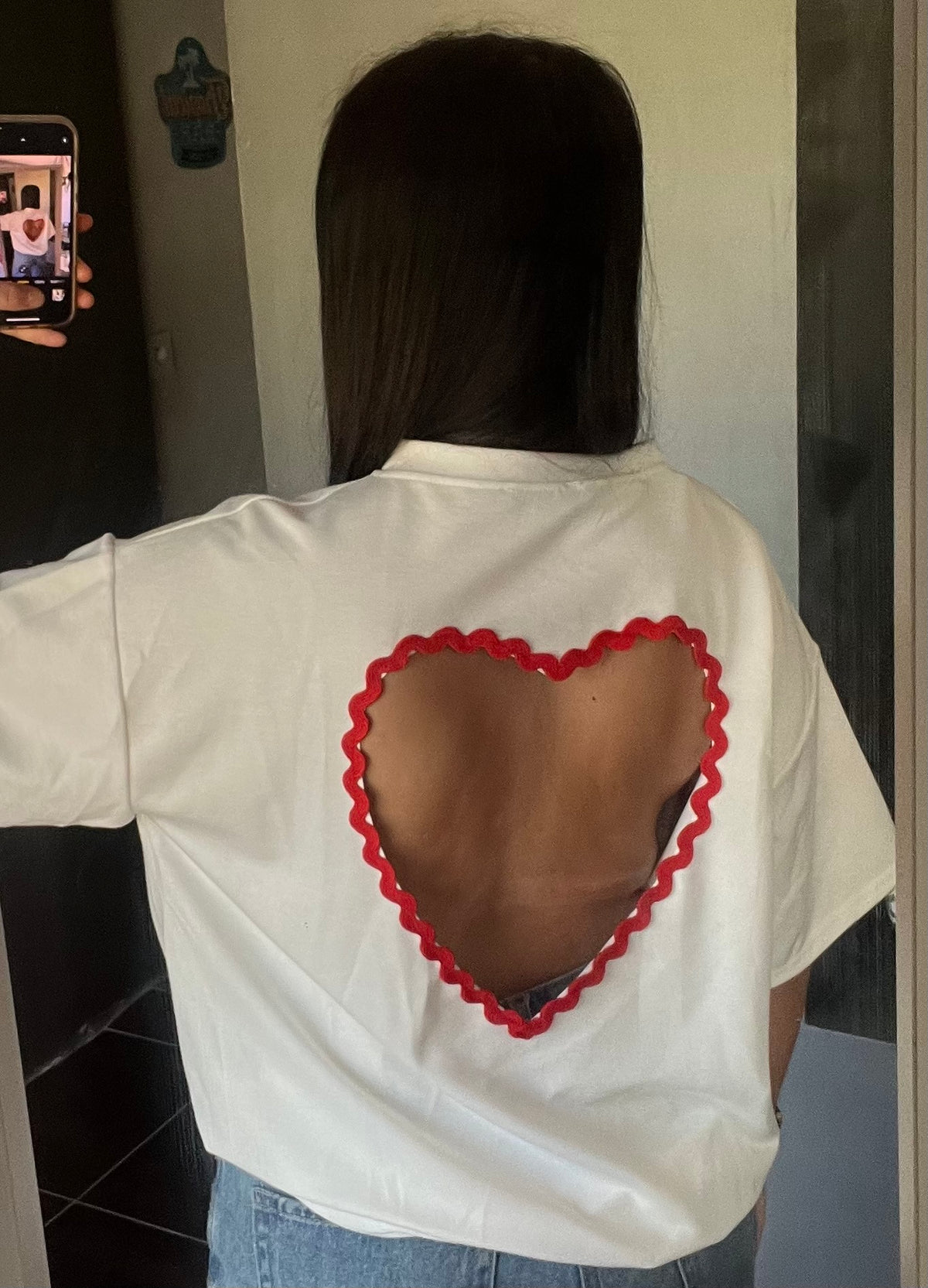 T shirt cœur
