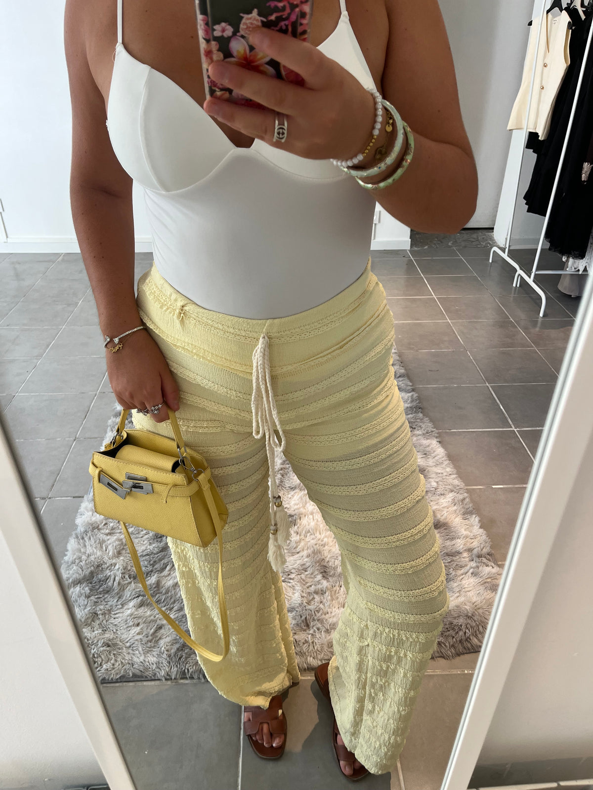 Pantalon jaune