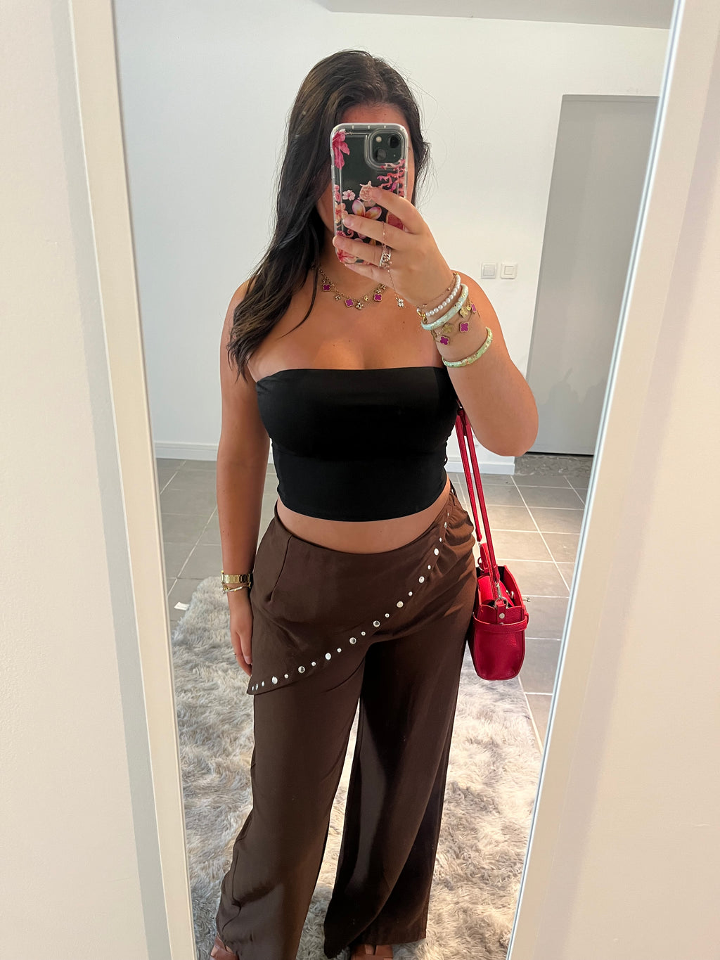 Pantalon Bandana marron