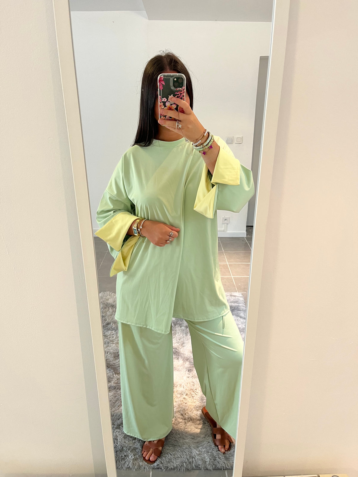 Burkini vert pomme