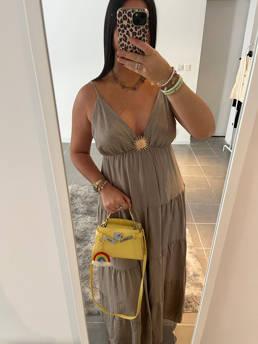 Robe soleil Taupe