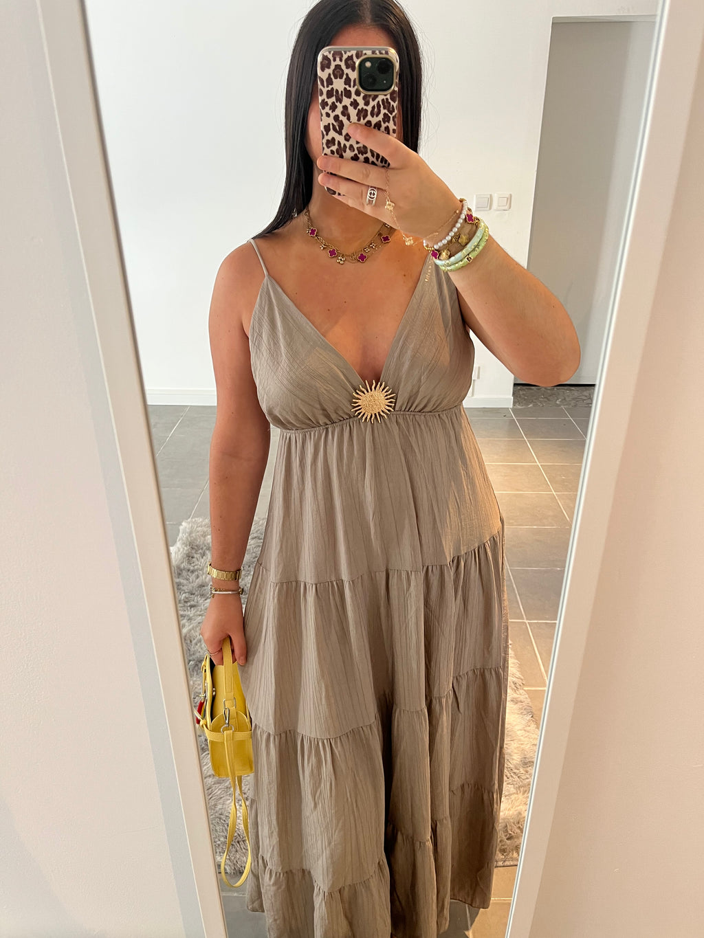Robe soleil Taupe