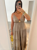 Robe soleil Taupe