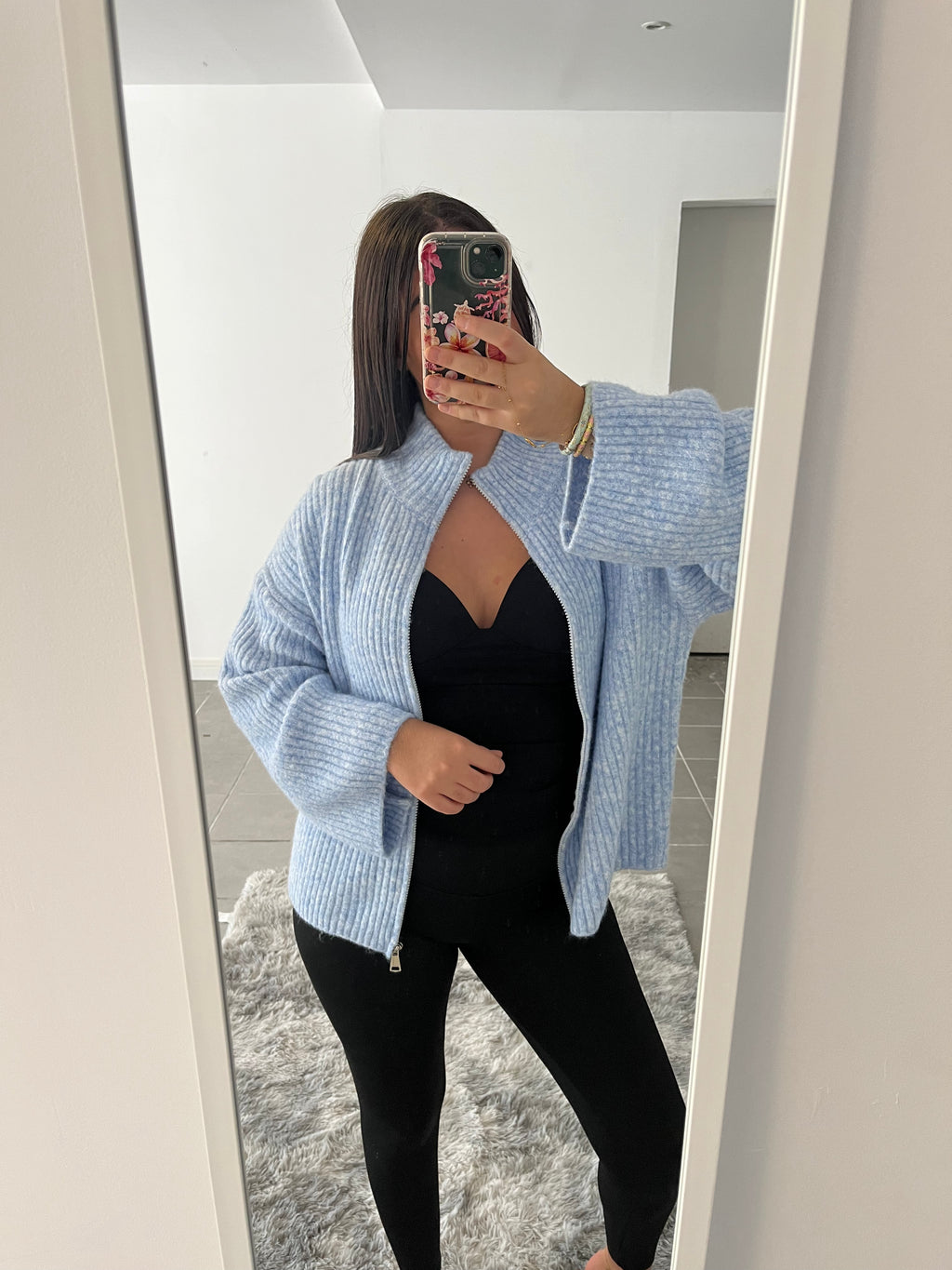 Gilet bleu clair