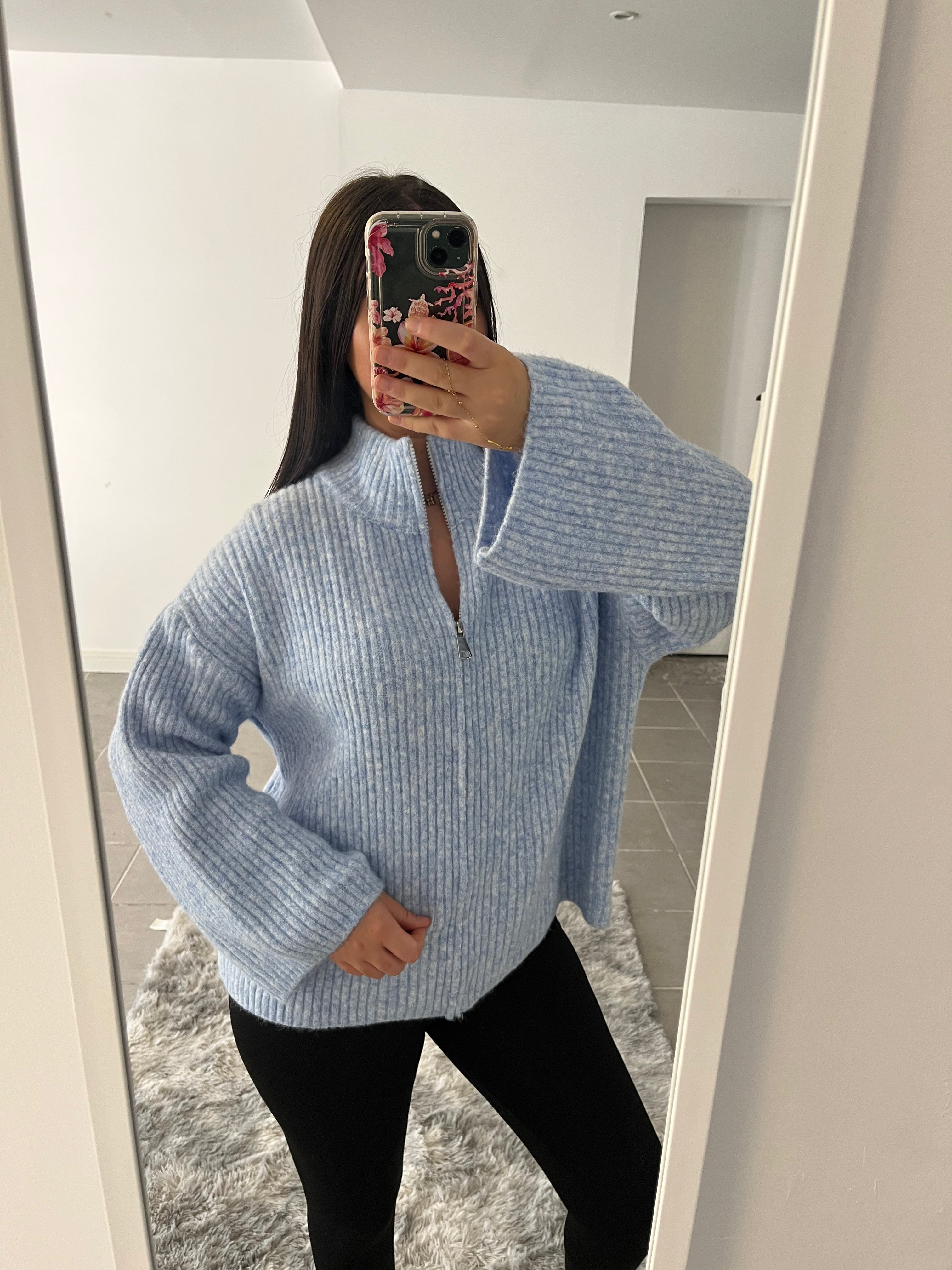 Gilet bleu clair