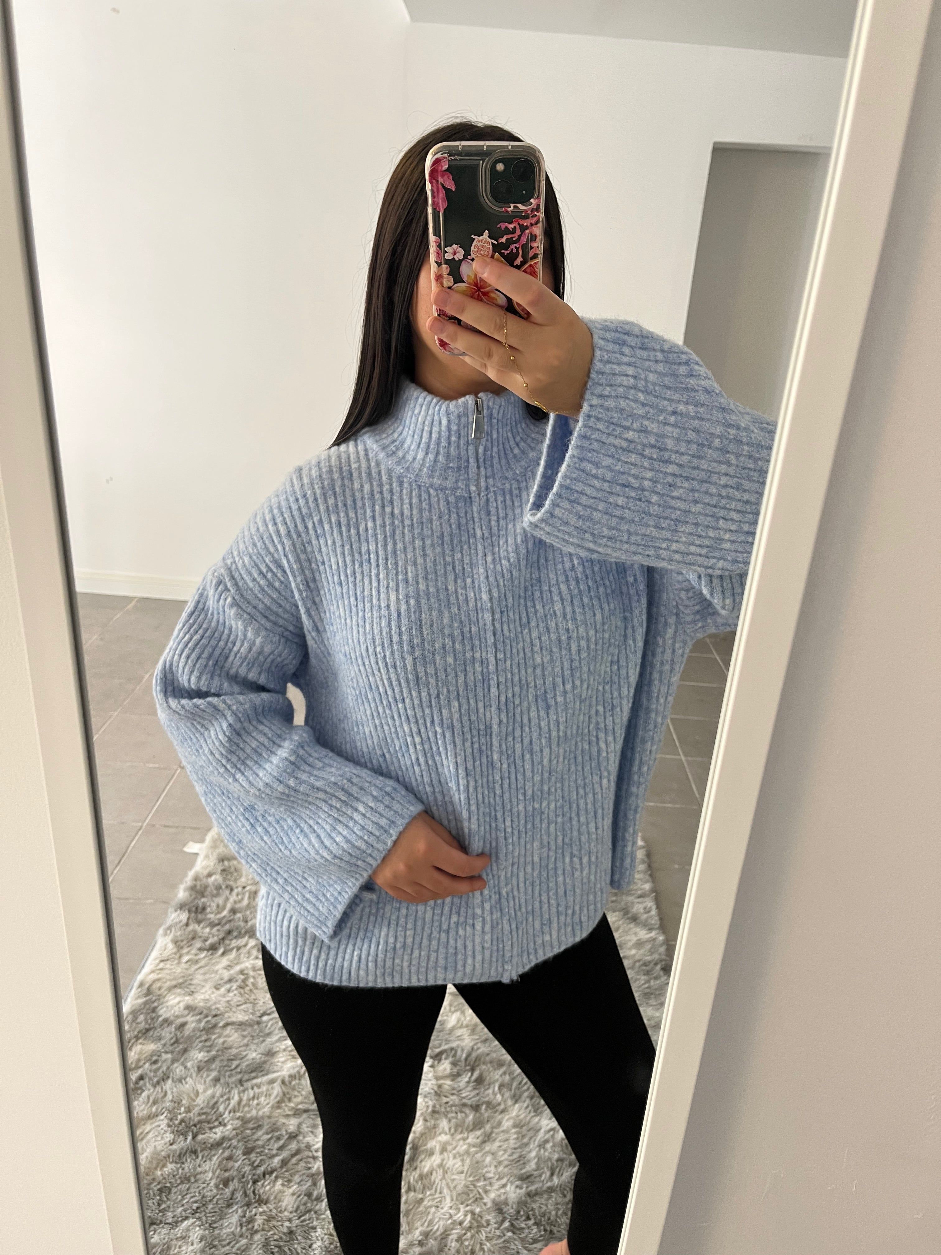 Gilet bleu clair