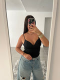 Top à coque noir