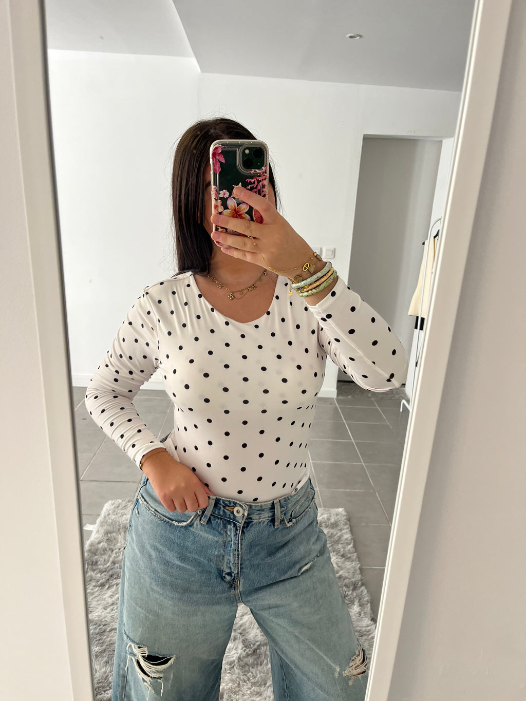 Body à pois