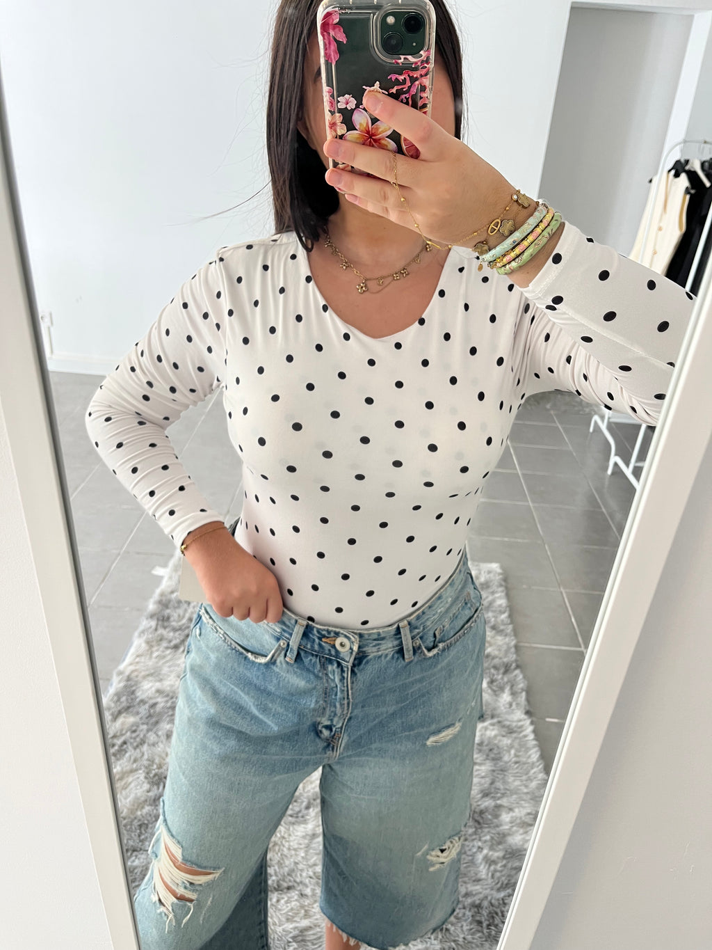 Body à pois