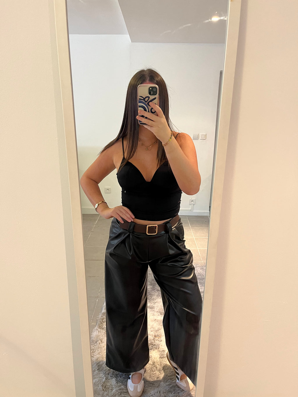 Pantalon similicuir