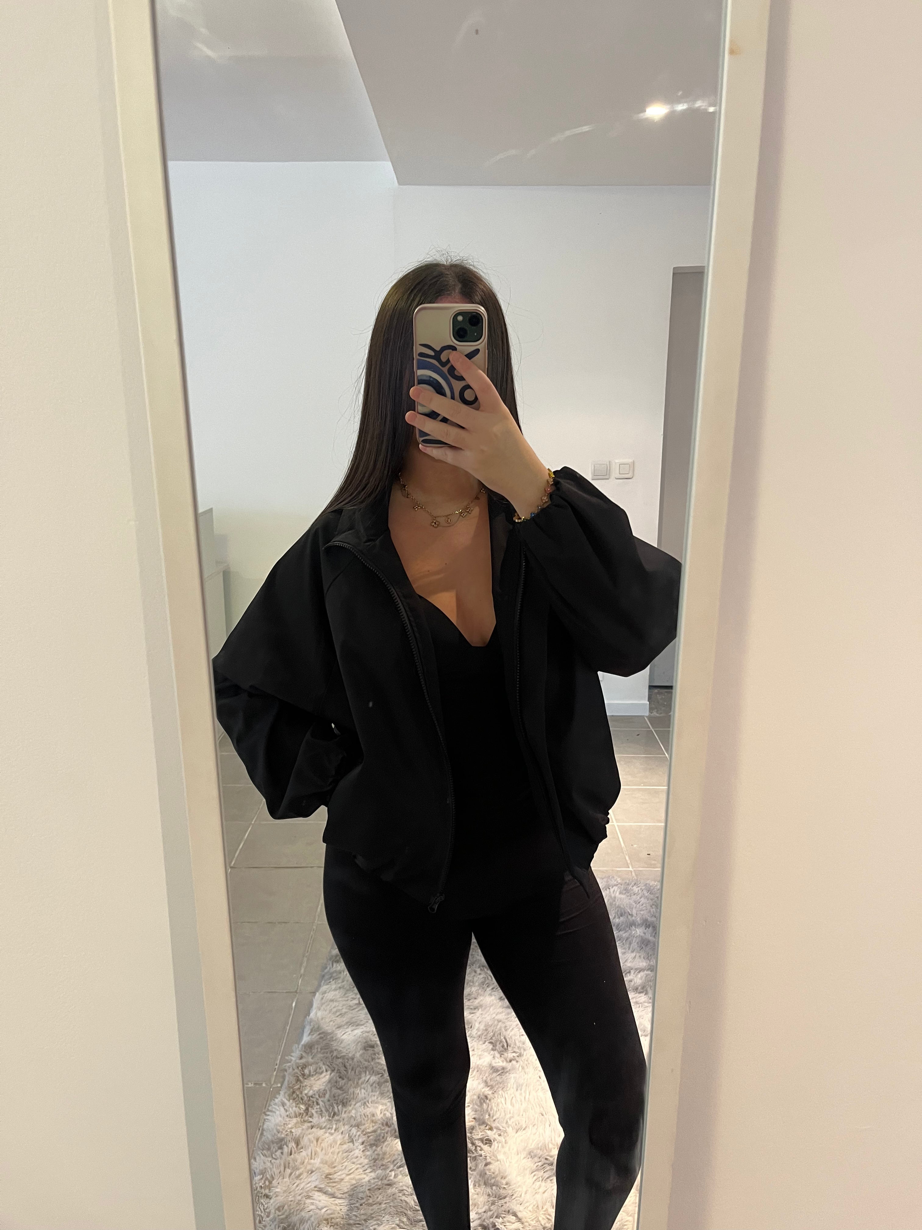 Veste bombers noir