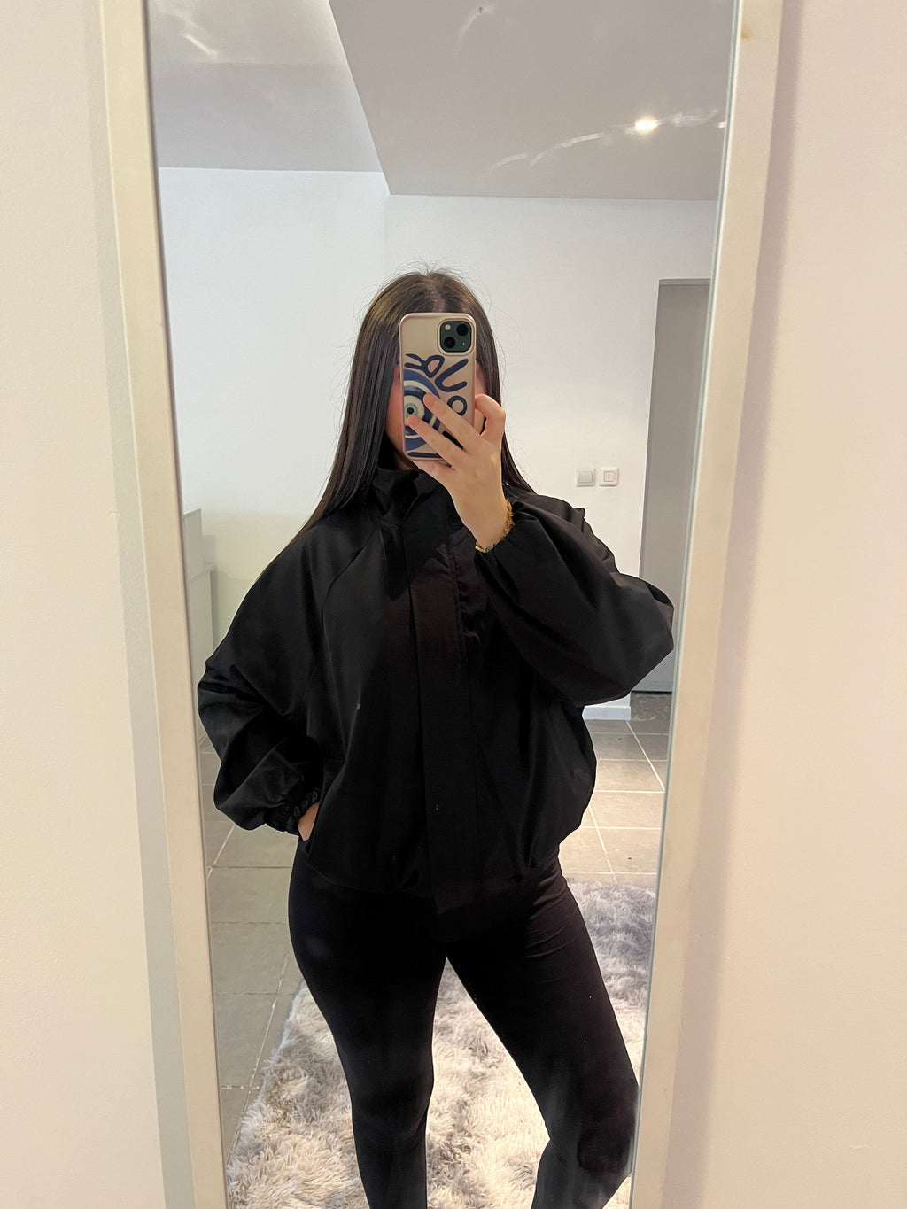 Veste bombers noir