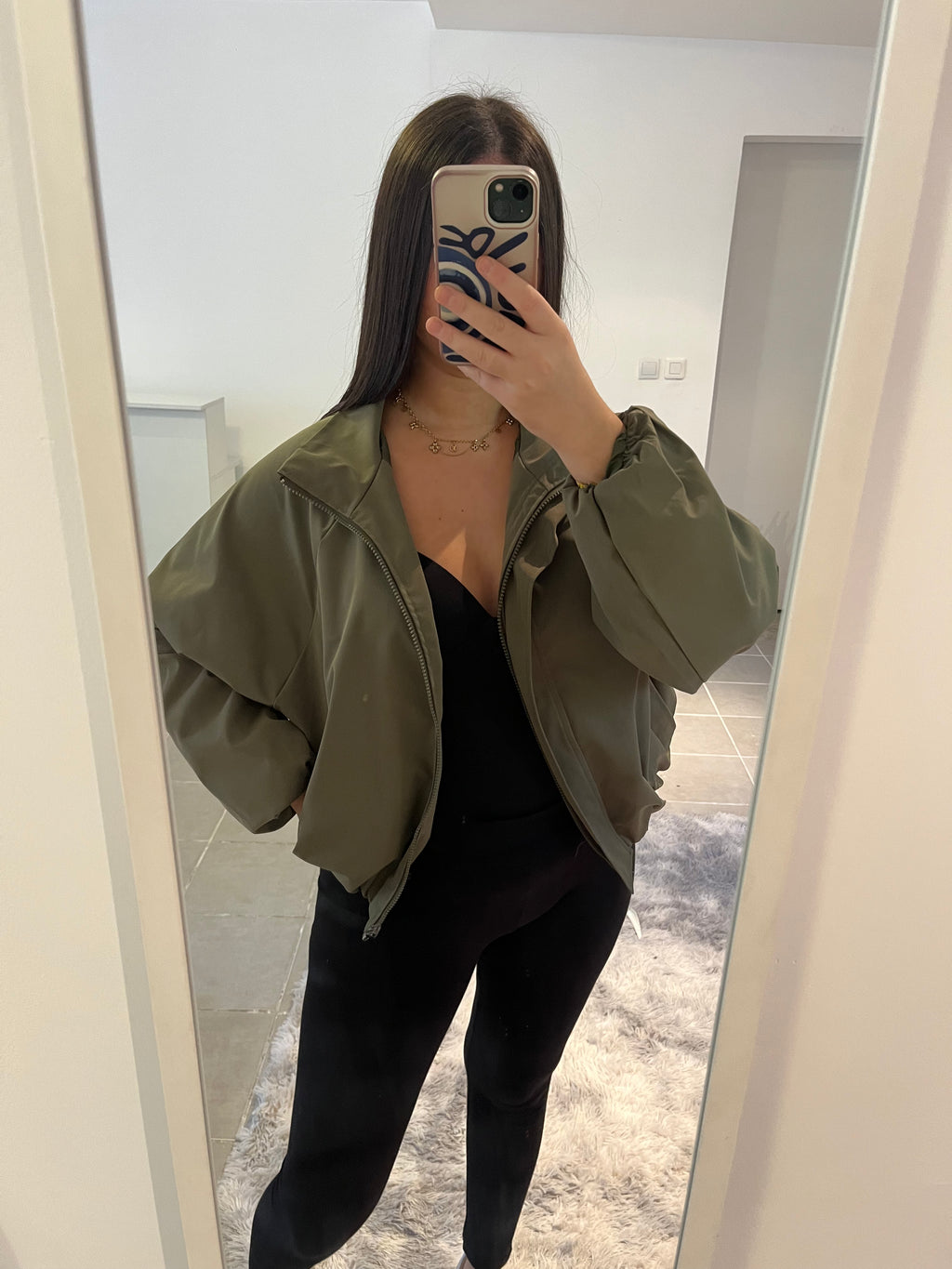 Veste bombers kaki