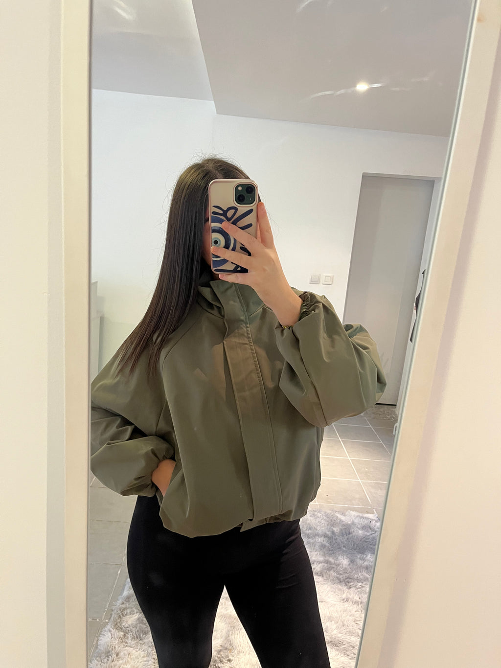 Veste bombers kaki