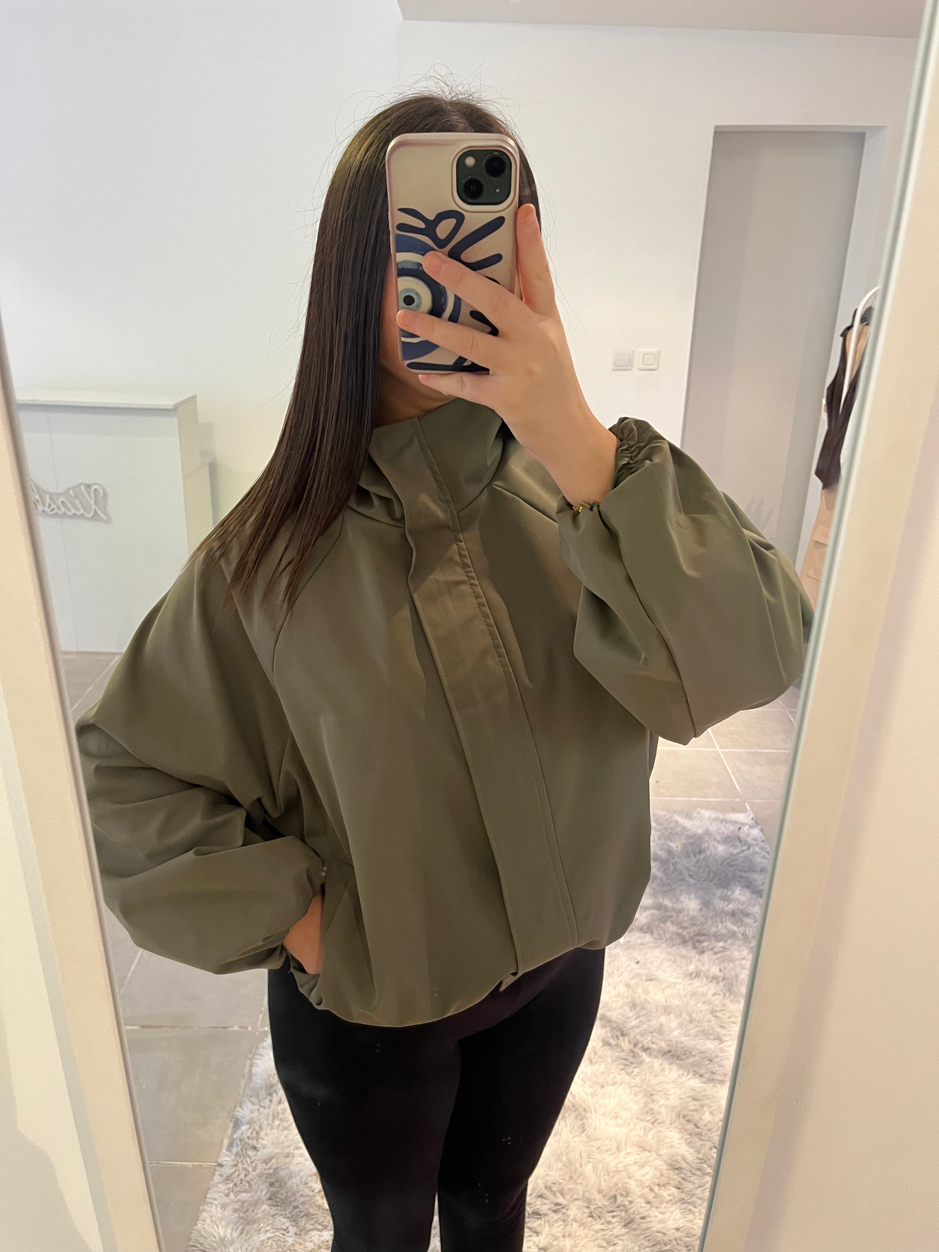 Veste bombers kaki